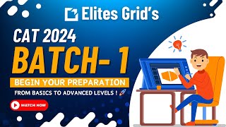 CAT 2024 Course details are out  Elites Grid  Complete Course Structure [upl. by Valerie237]