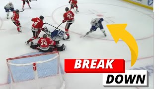 CANUCKS DEFEAT BLACKHAWKS 63 A GOAL BREAK DOWN [upl. by Tijnar]