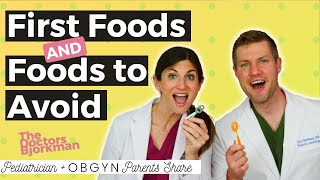 Pediatrician Explains 10 Best First Foods amp 13 Worst Foods for Baby [upl. by Ramat]