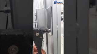 Como se instala cerradura electromagnética en puerta exterior [upl. by Procter]