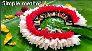 Sampangi flower garland பூ கட்டுவது எப்படி டிசைன் [upl. by Lorelle]