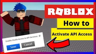 How to Enable API Services In Roblox 2020 [upl. by Retse]