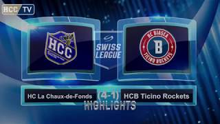 17102017 HC La ChauxdeFonds  HC Biasca Ticino Rockets 41 [upl. by Acnoib]