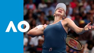 Aliaksandra Sasnovich v Anastasia Pavlyuchenkova match highlights 3R  Australian Open 2019 [upl. by Charin121]