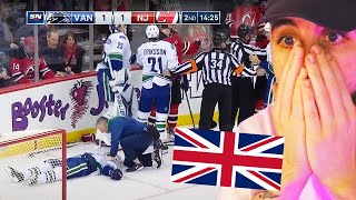 BRITISH GUY Reacts To The WORST NHL HOSPITAL PASSES [upl. by Kania]