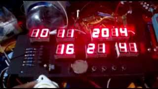 8051 Microcontroller AT89s51 based Seven Segment Display Digital Clock [upl. by Yroger]