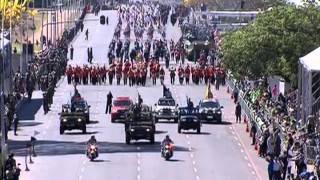 Desfile de 7 de setembro comemora 192 anos de Independência do país [upl. by Edi]