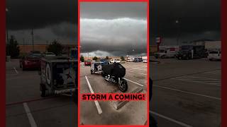 ⛈️ Storms A Coming North Fort Worth Texas [upl. by Ellenij]