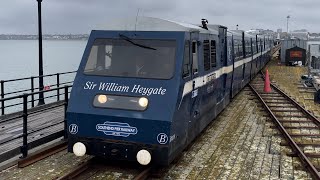 Southend Pier Railway  Sir William Heygate Train [upl. by Newberry]