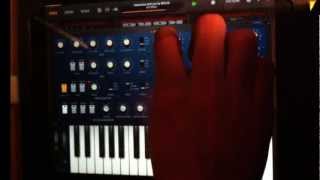 iPad Live Dub Techno Rutger Muller  quotSubmarine Driftquot  KORG iPolysix [upl. by Mieka]