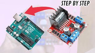 How to control DC motor with L298N driver and Arduino  Quick Tutorial [upl. by Huba]