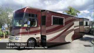 Winnebago Adventurer 38J Class A Gas Motorhome [upl. by Nocaed]