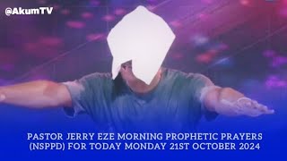 NSPPD Live Today Monday 21st October 2024 With Pastor Jerry Eze [upl. by Ahsinrat]