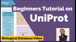 UniProt Database Tutorial A Beginners Guide [upl. by Eivla]