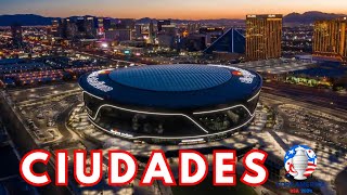 TOP 10 CIUDADES de la Copa America USA 2024 [upl. by Xilef84]