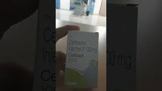 Injection ceftroxone 1gm [upl. by Anissa]