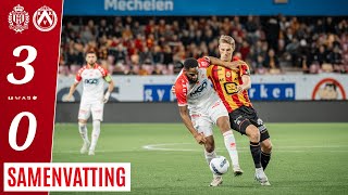 Speeldag 11  KV Mechelen  KV Kortrijk 30 [upl. by Suzie]