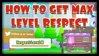 How to Get Max Level Respect in Pet Simulator X Merchant Guide [upl. by Urial408]