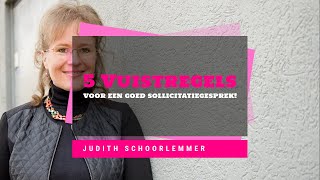 5 Vuistregels voor een goed sollicitatiegesprek hoevoerikeensollicitatiegesprek loopbaancoaching [upl. by Roberto]