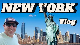 Visiting The Statue of Liberty and Ellis Island  New York City Vlog 2024 [upl. by Elfrieda]