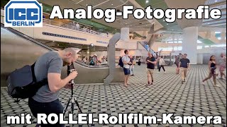 ICC  AnalogFotografie mit ROLLEIRollfilmKamera mit Lichtschacht [upl. by Flieger]