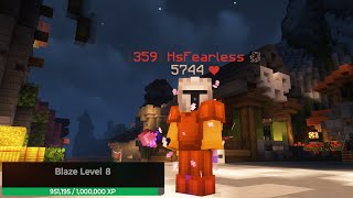 Breaching the lvl 360 Milestone  Hypixel Skyblock [upl. by Kayne]