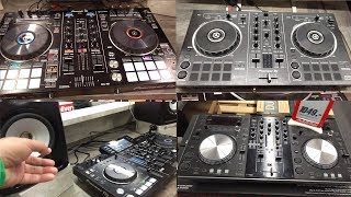 DJ mixers Pioneer XDJRX amp Pioneer XDJR1 amp DDJRR amp DDJRB ampSDJ60 amp SDJ80x amp DM40 [upl. by Anialam432]