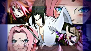 🇺🇸🇪🇸 Sasuke react to Sakura Sasuke reacciona a Sakura [upl. by Llecrep992]