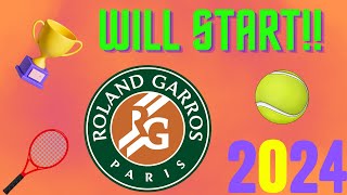 quotRoland Garros 2024 The Great Start of the Battle on Clayquot [upl. by Reinertson638]