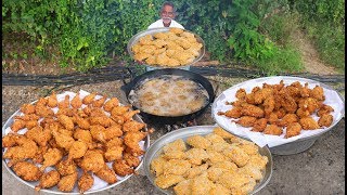 KFC Chicken Recipe  Crispy KFC Style Chicken Drumsticks  Home Made KFC Chicken By Grandpa [upl. by Aimac]