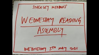 Stukeley WEDNESDAY READING 050521 [upl. by Yednarb268]