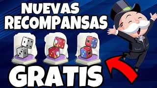 Como CONSEGUIR LAS NUEVAS quotSKINS PARA DADOS GRATISquot en MONOPOLY GO RECOMPENSAS GRATIS [upl. by Hafirahs]