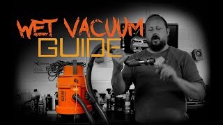 Wet Vacuum Carpet Shampooer  Detailing Essentials [upl. by Bowden]