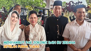 MENYAMBUT PAK JOKOWI amp IBU IRIANA TIBA DI SOLO SETELAH PURNA TUGAS ❤️ Arumi Bachsin [upl. by Emyam]