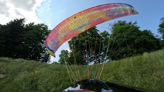 Paragliding mistake  My longest 3 min flight [upl. by Enenstein]