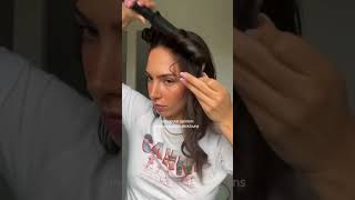 Messy Bun Tutorial  ghd creative curl wand [upl. by Avek]