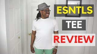 ESNTLS T Shirt Review  ESNTLS TMF Review [upl. by Landes386]