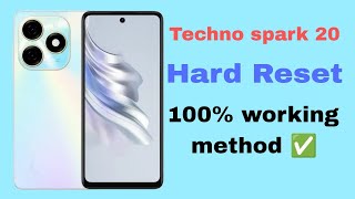 TECNO Spark 20 Hard reset  Tecno kj5 password remove Easy Mathod all tecno pettern remove [upl. by Raviv]