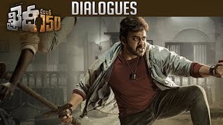 Khaidi No 150 Dialogue Trailers  Back 2 Back  Chiranjeevi  Kajal  TFPC [upl. by Miun]