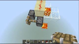 Minecraft Falling lava blade [upl. by Ia722]