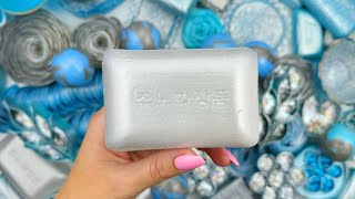 FOAMampGLITTERampSTARCH★Compilation set★ASMR SOAP★Crushing soap★Cutting soap cubes★ [upl. by Aerdnaxela919]