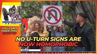 NO UTURN SIGNS ARE NOW HOMOPHOBIC [upl. by Corrie553]