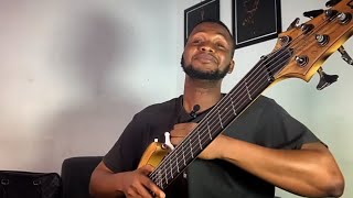 HOW TO RUN SCALES ON THE BASS FROM LA TO FA  6TH TO 4TH [upl. by Releyks9]