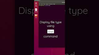 Display file type using stat command in Linux [upl. by Atrebla]