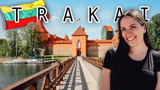 MOST UNDERRATED CASTLE IN EUROPE 🇱🇹 trakai day trip from vilnius lithuania [upl. by Gherardo]