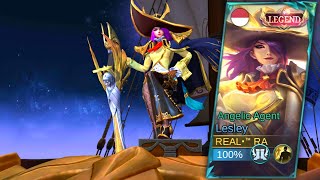 REVIEW SKIN LEGEND LESLEY KUALITAS Rp 7000000  MOBILE LEGENDS [upl. by Cahn]