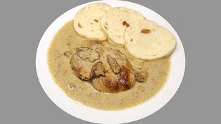 Pečené krkovice se sušenými houbami recept [upl. by Zielsdorf416]