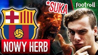 Bale Valverde Mourinho i nowy herb Barcelony  SUKA [upl. by Fawcett200]