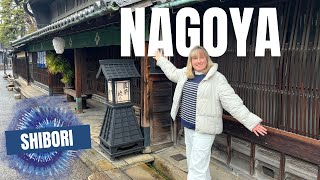 Solo trip to Nagoya  country town of Arimatsu famous for tiedye [upl. by Yecniuq]