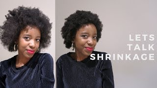 Love Your Shrinkage  4C4B Hair [upl. by Nollid]